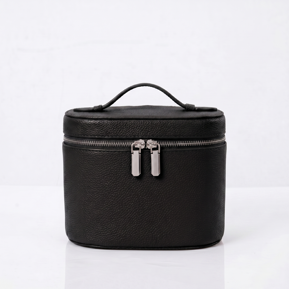 Elegancki organizer kosmetyczny VaniCase w kolorze czarnym — widok główny
