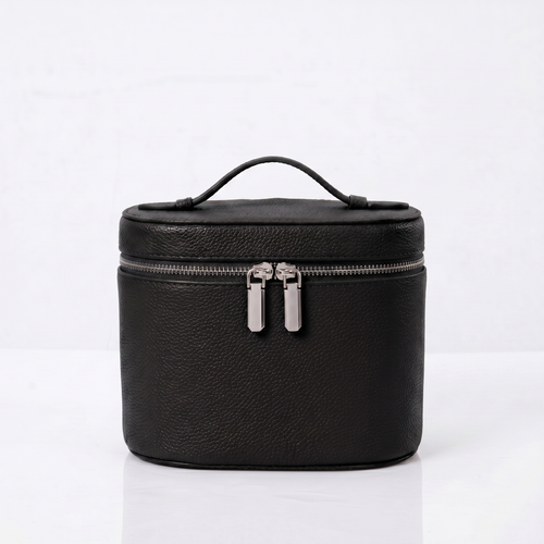 Elegancki organizer kosmetyczny VaniCase w kolorze czarnym — widok główny